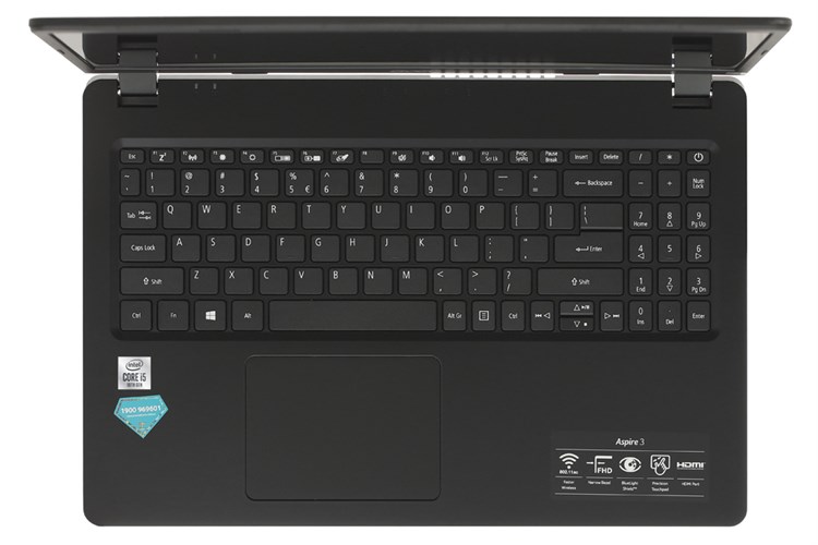 Laptop Acer Aspire A315 54 52HT i5 10210U/4GB/256GB/Win10 (NX.HM2SV.002) Màu Đen