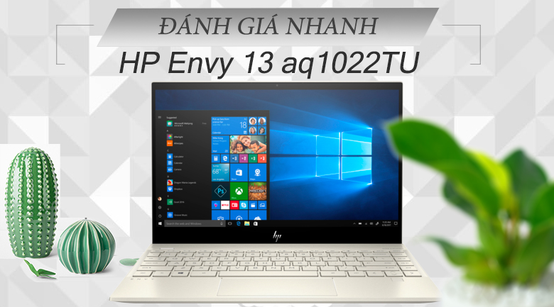 Laptop HP Envy 13 aq1022TU i5 10210U/8GB/512GB/Win10 (8QN69PA)