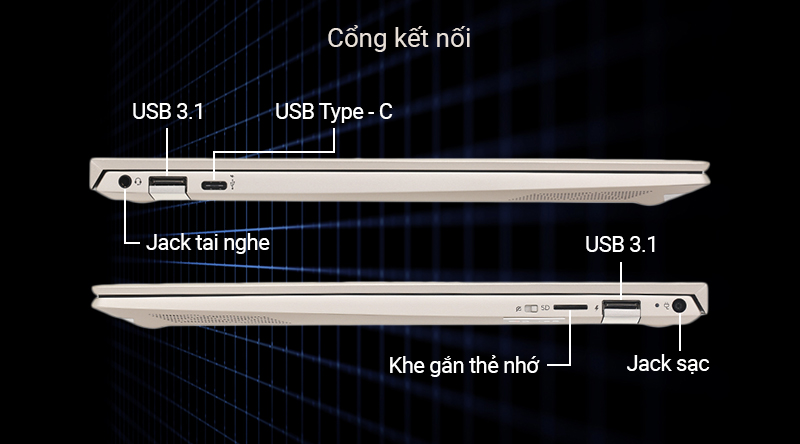 Laptop HP Envy 13 aq1022TU i5 10210U/8GB/512GB/Win10 (8QN69PA)