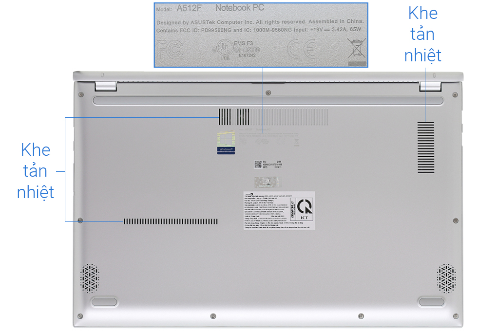 Laptop Asus VivoBook A512FL i5 10210U/8GB/512GB/2GB MX250/Win10 (EJ569T) - 11