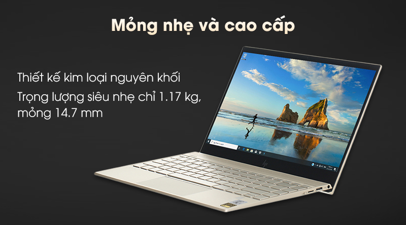 Laptop HP Envy 13 aq1021TU i5/10210U/8GB/256GB/Win10 (8QN79PA)