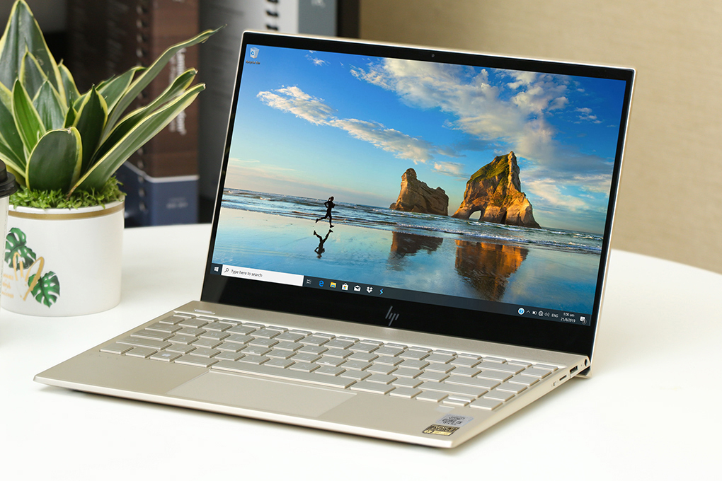 Laptop HP Envy 13 aq1021TU i5/10210U/8GB/256GB/Win10 (8QN79PA) Màu Vàng