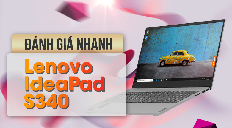 Laptop Lenovo IdeaPad S340 15IIL i7 1065G7/8GB/512GB/Win10 (81VW007AVN)
