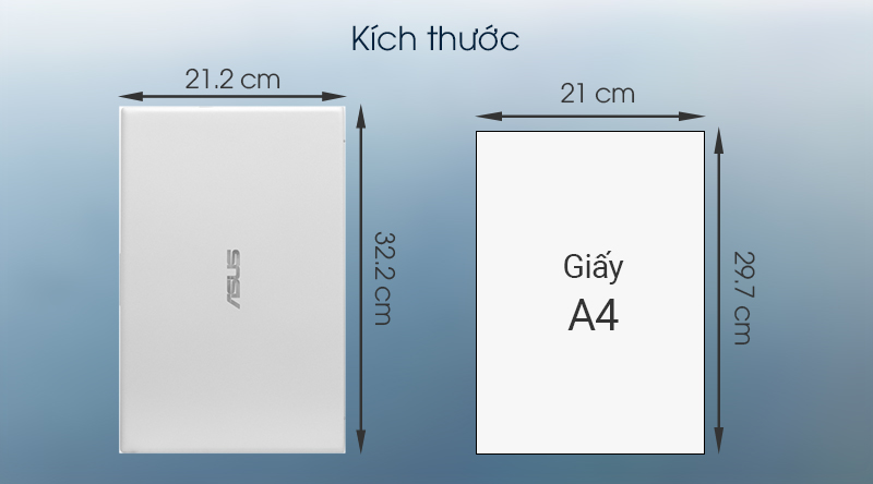 Laptop Asus VivoBook A412FA i5 10210U/8GB/512GB/Win10 (EK738T)