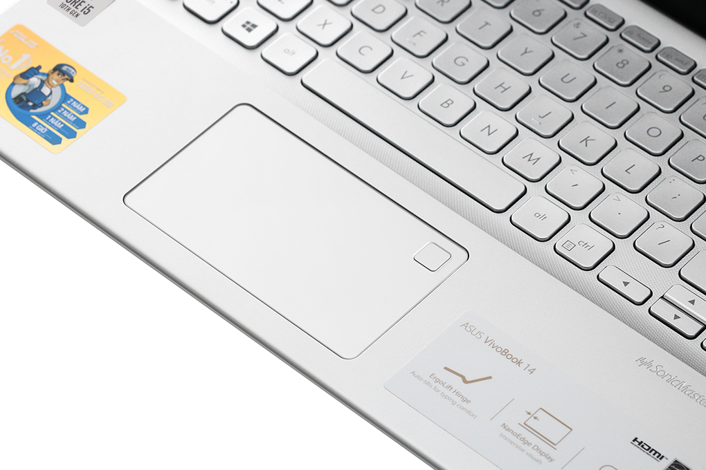 Laptop Asus VivoBook A412FA i5 10210U/8GB/512GB/Win10 (EK738T) Màu Bạc