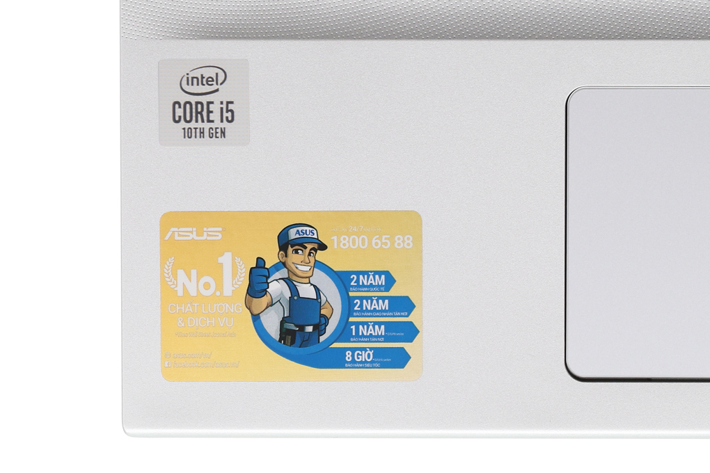 Laptop Asus VivoBook A412FA i5 10210U/8GB/512GB/Win10 (EK738T) Màu Bạc