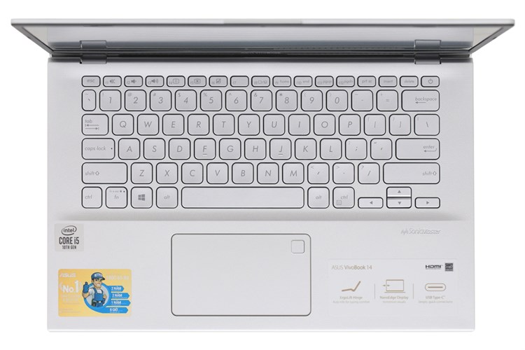 Laptop Asus VivoBook A412FA i5 10210U/8GB/512GB/Win10 (EK738T) Màu Bạc