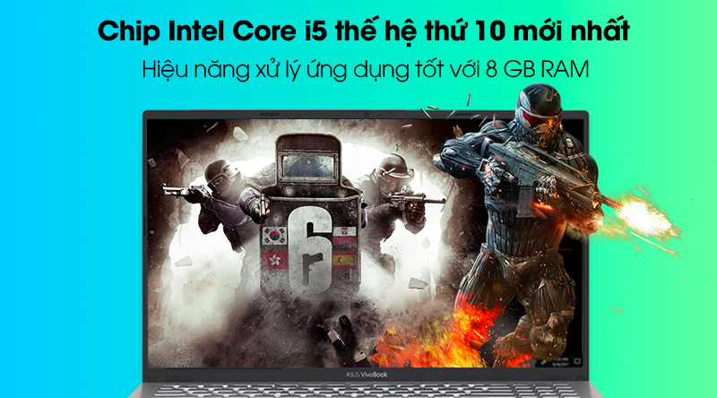 Laptop Asus VivoBook A512FA i5 10210U/8GB/512GB/Chuột/Win10 (EJ1734T)