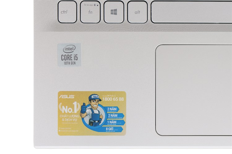 Laptop Asus VivoBook A512FA i5 10210U/8GB/512GB/Chuột/Win10 (EJ1734T) Màu Bạc
