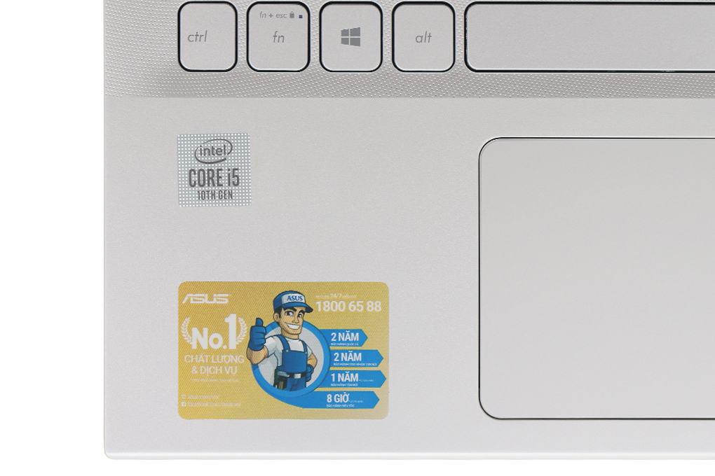 Laptop Asus VivoBook A512FA i5 10210U/8GB/512GB/Chuột/Win10 (EJ1734T) Màu Bạc