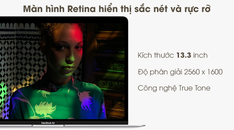 MacBook Air sở hữu màn hình Retina