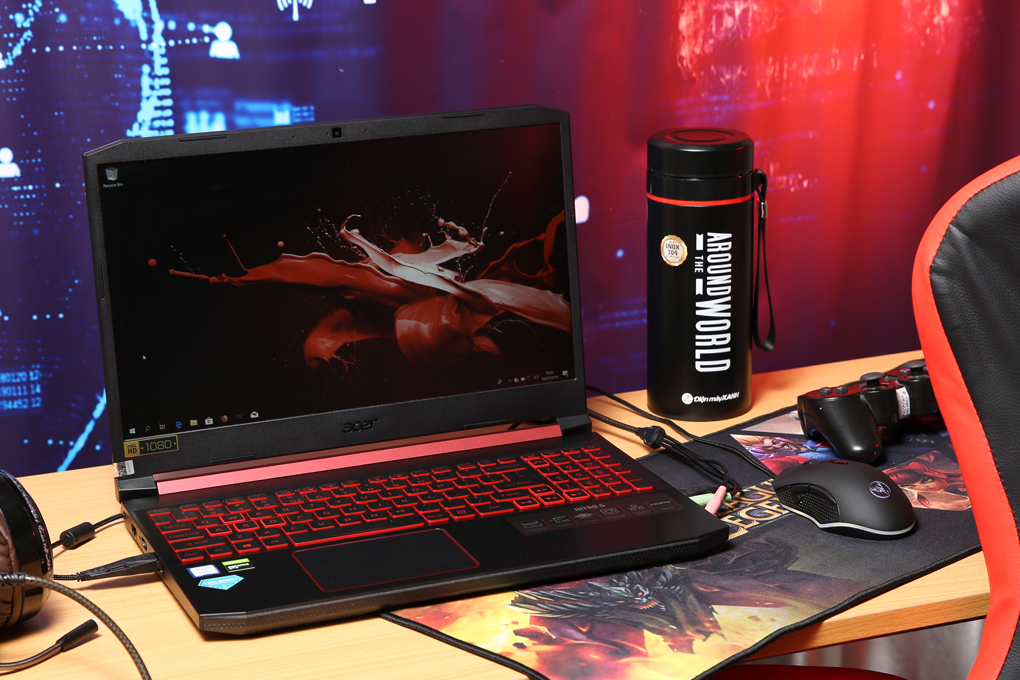Laptop Acer Nitro 5 AN515 54 54T0 i5 8300H/8GB/512GB/3GB GTX1050/Win10 (NH.Q5ASV.016) Màu Đen
