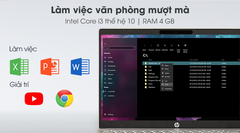 Laptop HP Pavilion 14 ce3014TU i3 1005G1/4GB/256GB/Win10 (8QP03PA)