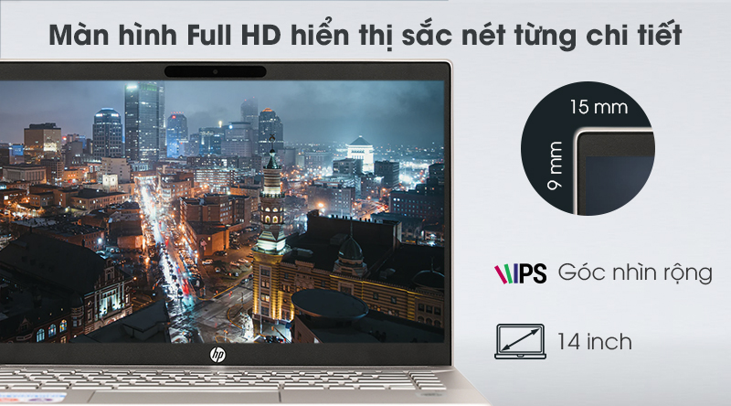 Laptop HP Pavilion 14 ce3014TU i3 1005G1/4GB/256GB/Win10 (8QP03PA)