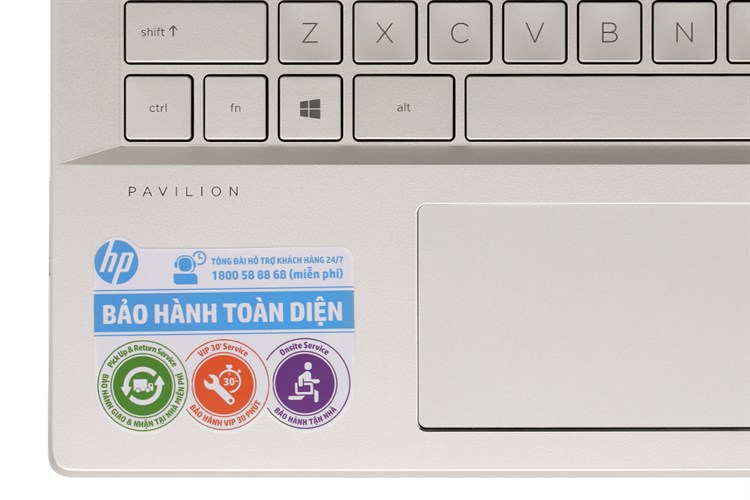 Laptop HP Pavilion 14 ce3014TU i3 1005G1/4GB/256GB/Win10 (8QP03PA) Màu Vàng