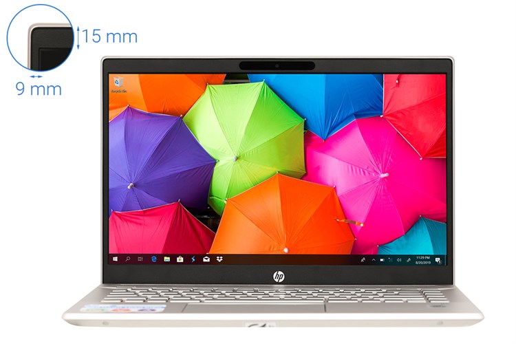 Laptop HP Pavilion 14 ce3014TU i3 1005G1/4GB/256GB/Win10 (8QP03PA) Màu Vàng