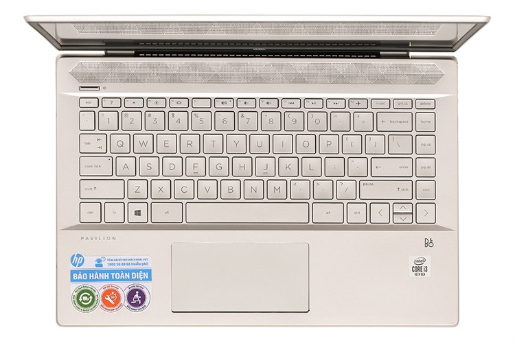 Laptop HP Pavilion 14 ce3014TU i3 1005G1/4GB/256GB/Win10 (8QP03PA) Màu Vàng