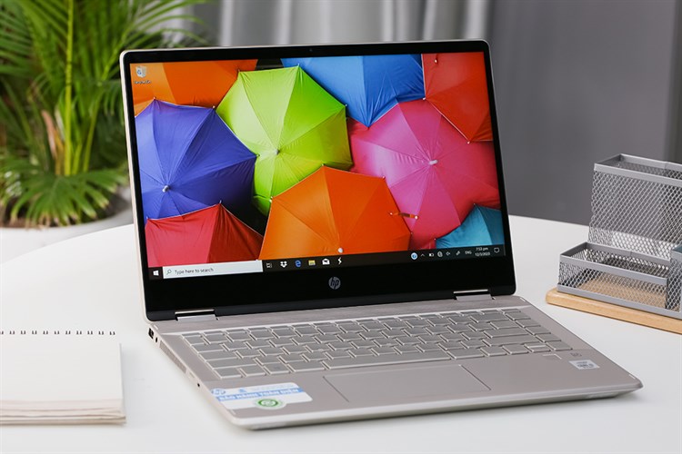Laptop HP Pavilion x360 dh1137TU i3 10110U/4GB/256GB/Touch/Pen/Win10 (8QP82PA) Màu Vàng