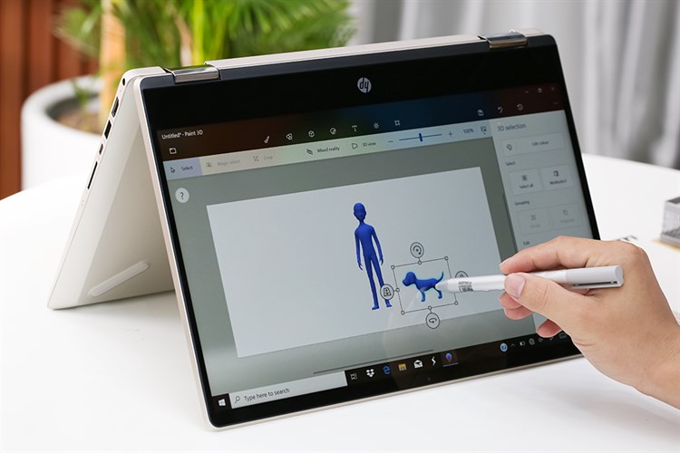 Laptop HP Pavilion x360 dh1137TU i3 10110U/4GB/256GB/Touch/Pen/Win10 (8QP82PA) Màu Vàng