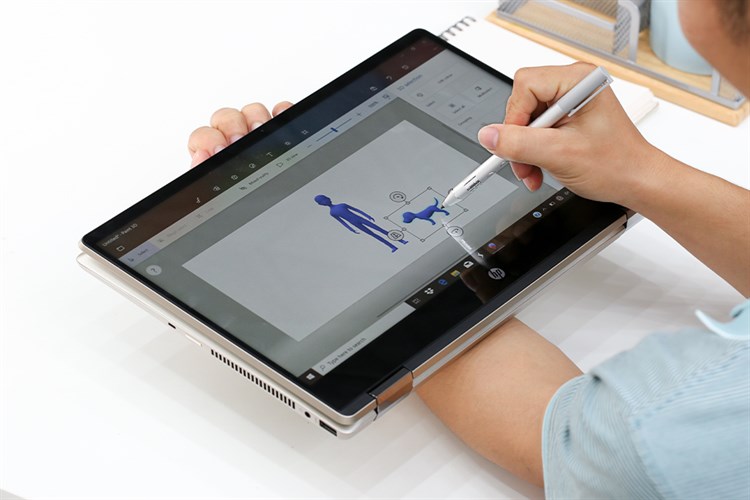 Laptop HP Pavilion x360 dh1137TU i3 10110U/4GB/256GB/Touch/Pen/Win10 (8QP82PA) Màu Vàng