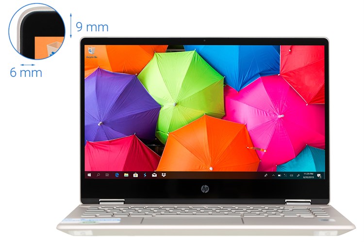 Laptop HP Pavilion x360 dh1137TU i3 10110U/4GB/256GB/Touch/Pen/Win10 (8QP82PA) Màu Vàng