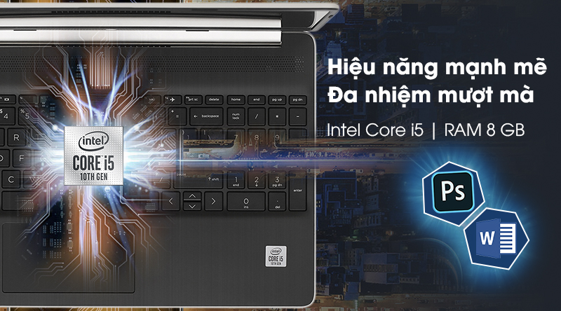 HP 15s fq1018TU duy trì sự mạnh mẽ đủ dùng