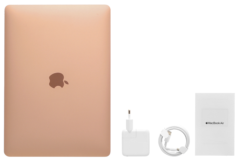 Bộ sản phẩm gồm: Sách hướng dẫn, Thùng máy, Cáp ( Type C ) , Sạc Laptop Apple