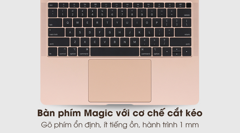 MacBook Air 2020 i3 | Bàn phím Magic và trackpad cao cấp