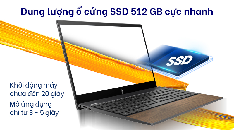 Laptop HP Envy 13 aq1057TX i7 10510U/8GB/512GB/2GB MX250/Win10 (8XS68PA)