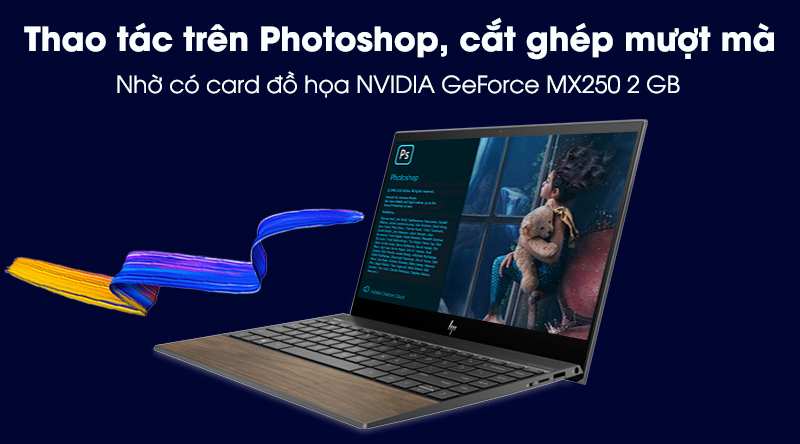 Laptop HP Envy 13 aq1057TX i7 10510U/8GB/512GB/2GB MX250/Win10 (8XS68PA)