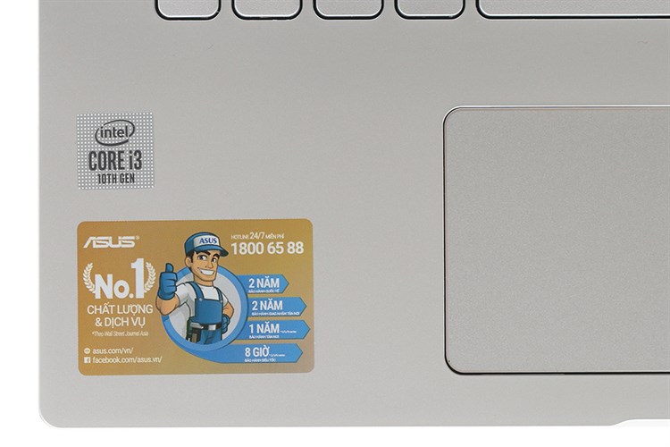 Laptop Asus VivoBook X409JA i3 1005G1/4GB/512GB/Win10 (EK015T) Màu Bạc