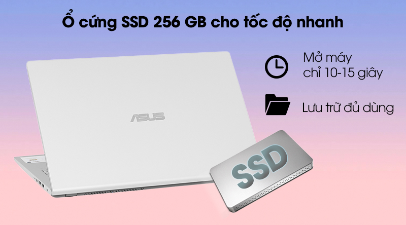 Laptop Asus VivoBook X509MA N4000/4GB/256GB/Win10 (BR061T)