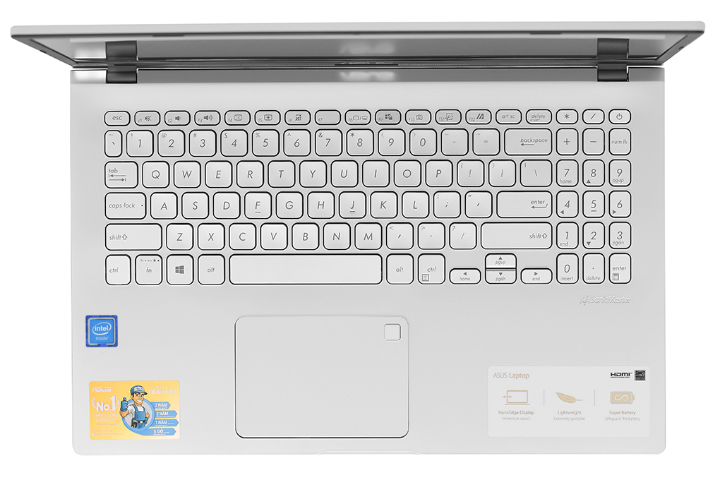 Laptop Asus VivoBook X509MA N4000/4GB/256GB/Win10 (BR061T) Màu Bạc