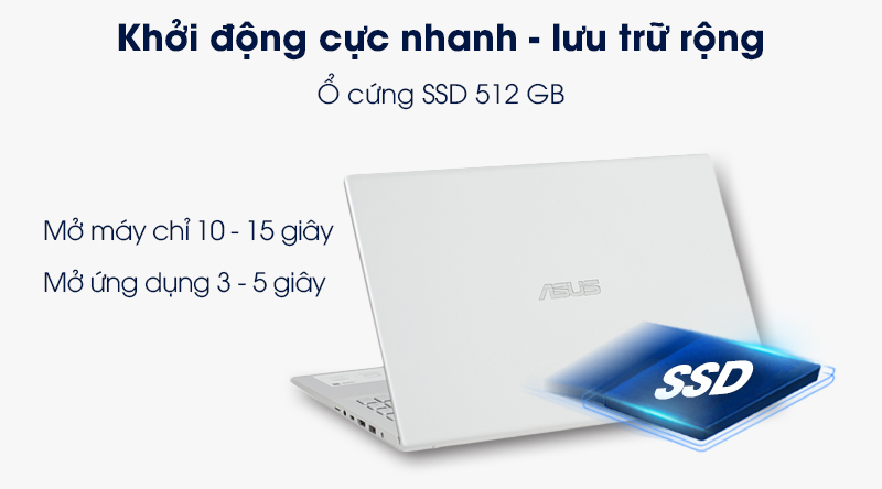 Laptop Asus VivoBook A512FA i3 8145U/4GB/512GB/Win10 (EJ1868T)