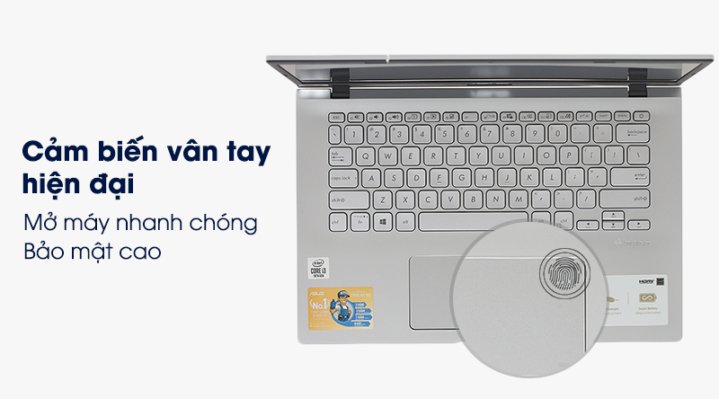 Laptop Asus VivoBook A512FA i3 8145U/4GB/512GB/Win10 (EJ1868T)