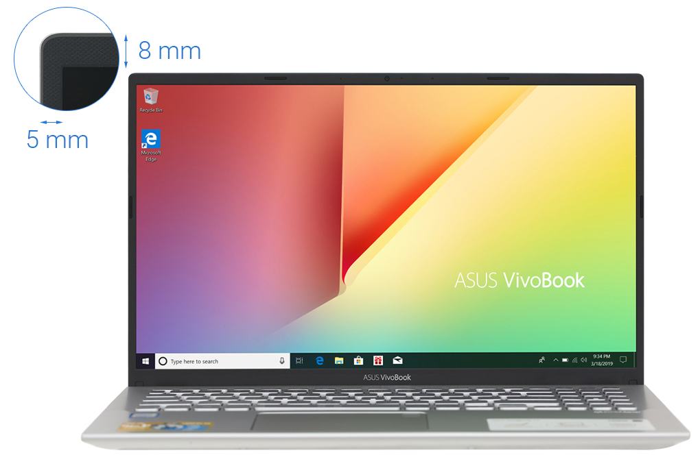 Laptop Asus VivoBook A512FA i3 8145U/4GB/512GB/Win10 (EJ1868T) - 3