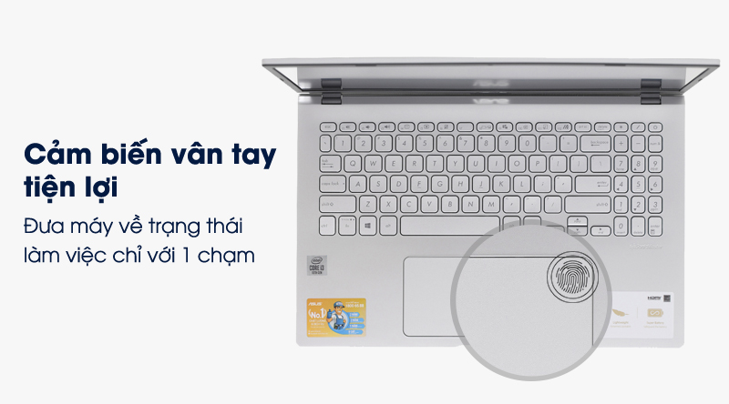 Laptop Asus VivoBook X509FA i3 8145U/4GB/512GB/Chuột/Win10 (EJ857T)