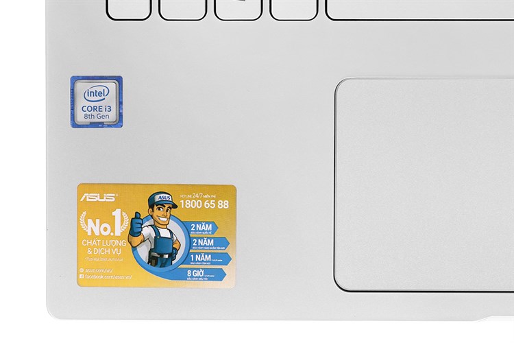 Laptop Asus VivoBook X509FA i3 8145U/4GB/512GB/Chuột/Win10 (EJ857T) Màu Bạc