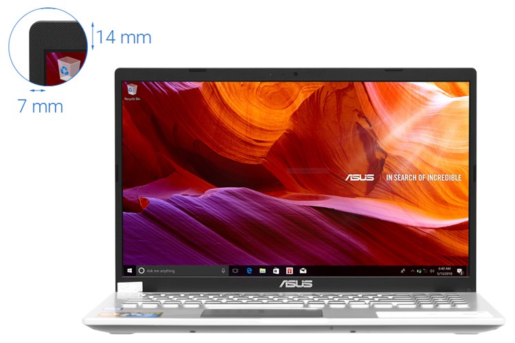 Laptop Asus VivoBook X509FA i3 8145U/4GB/512GB/Chuột/Win10 (EJ857T) Màu Bạc