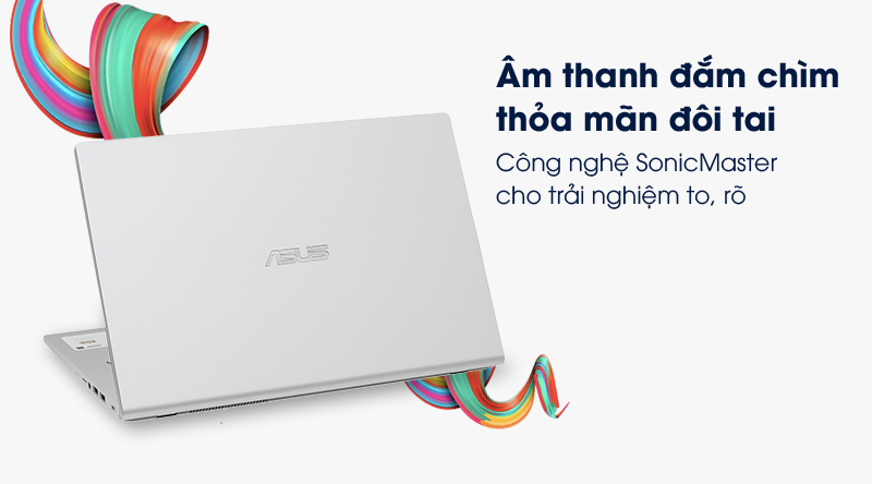 Laptop Asus VivoBook X509FA có các bộ khuếch đại và loa công suất lớn