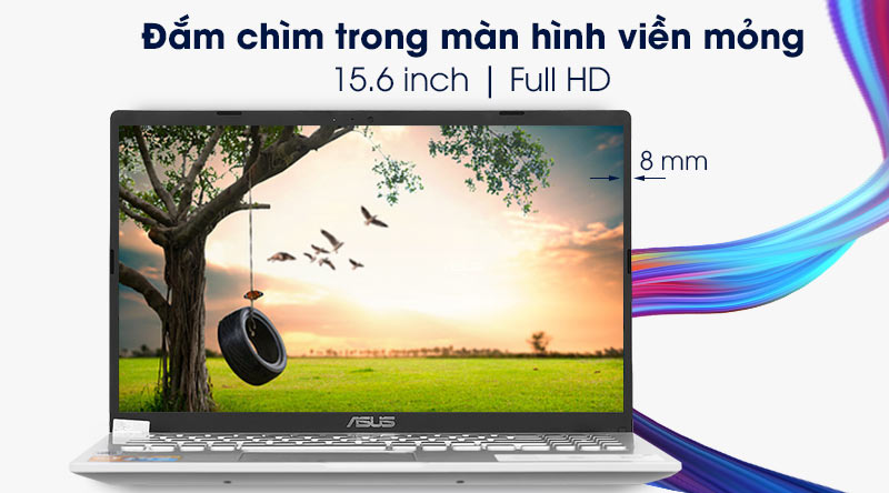Laptop Asus VivoBook X509JA i7 1065G7/8GB/512GB/Office H&S2019/Win10 (EJ232TS)