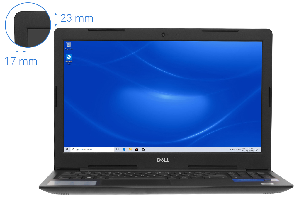 Laptop Dell Vostro 3590 i7 10510U/8GB/256GB/2GB 610R5/Win10 (GRMGK2) Màu Đen