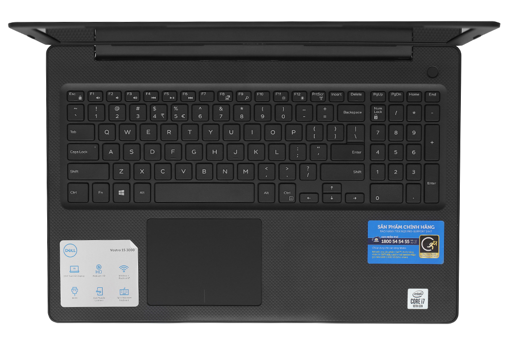 Laptop Dell Vostro 3590 i7 10510U/8GB/256GB/2GB 610R5/Win10 (GRMGK2) Màu Đen