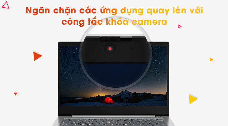 Laptop Lenovo ThinkBook 14IML | Công tắc khóa camera 