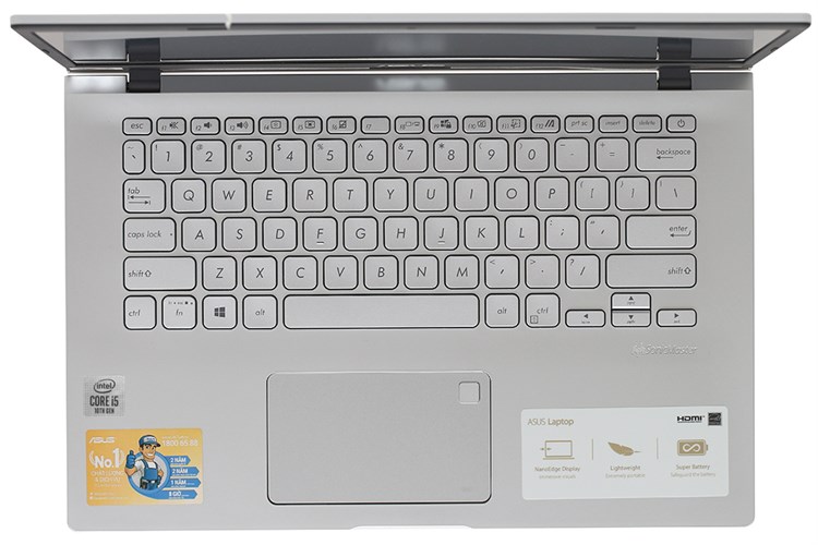 Laptop Asus VivoBook X409JA i5 1035G1/8GB/512GB/Win10 (EK052T) Màu Bạc