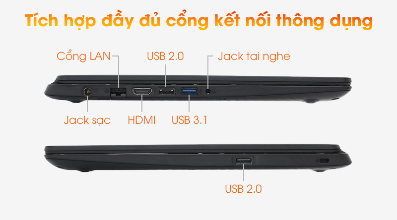 Laptop Acer Aspire 3 A315 54K 37B0 i3 8130U/4GB/256GB/Win10 (NX.HEESV.00D)