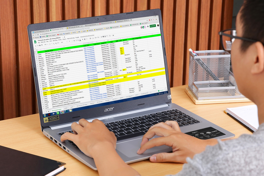 Laptop Acer Aspire A515 55 55HG i5 1035G1/8GB/512GB/Win10 (NX.HSMSV.004) Màu Bạc
