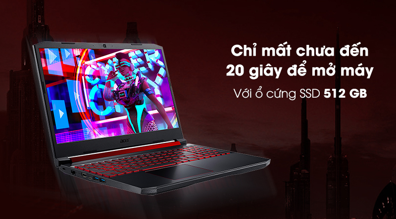 Acer Nitro AN515 | SSD 512 GB