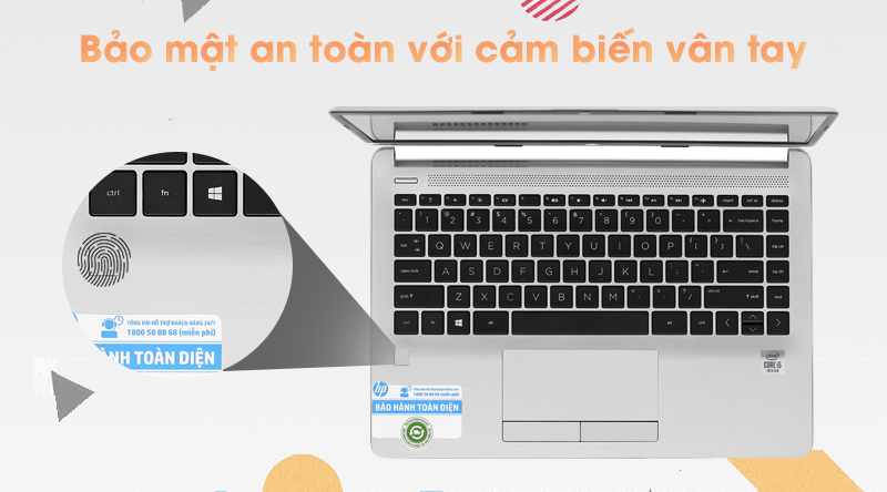 Laptop HP 348 G7 i3 8130U/4GB/256GB/Win10 (9PG83PA)