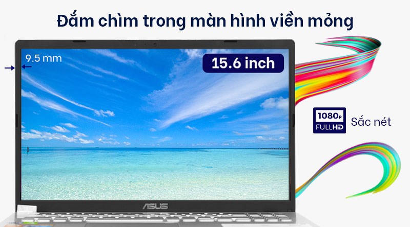 Laptop Asus VivoBook X509JP i5 1035G1/8GB/512GB/2GB MX330/Win10 (EJ023T)